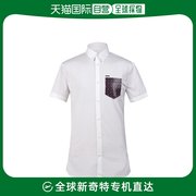 香港直邮dsquared男士，白色衬衫dl0685-s36275-967