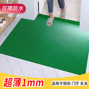 塑料地垫pvc家用超薄1mm入户门垫室内门口防滑垫光面防水可擦地毯