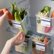 冰箱食品分类收纳盒家用冰柜侧门储物盒厨房冰箱食物保鲜盒整理盒