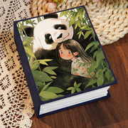 卡通熊猫高颜值相册本567塑封照片冲印打印拍立得影集收纳册ins风