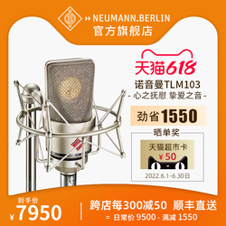 NEUMANN诺音曼TLM103电容麦克风专业录音K歌直播话筒主播唱歌设备