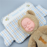 婴儿苎麻枕头0-1岁0-3新生儿，宝宝防偏头，定型枕夏季凉爽透气吸汗