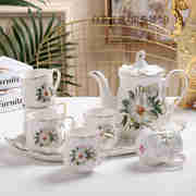 整套泡茶景德镇茶具冷q水壶，套装ins茶盘，茶杯陶瓷茶壶带托盘