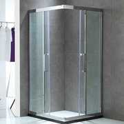 方形定制整体浴室淋浴房玻璃隔断门干湿分离卫生间家用洗澡间浴屏