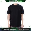 韩国直邮EZGET 金色 鹅绒 23FW 男士 星星 短袖 T恤 黑色 GMP01