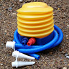 大号高效黄色压缩脚踩泵，气球气垫床专用打气筒游泳圈沙发充气泵