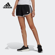 adidas阿迪达斯夏女子(夏女子，)休闲运动透气舒适跑步短裤h59270