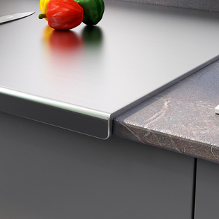 3mm加厚304不锈钢菜板面板，和面板砧板，厨房家用双面特大揉面案板