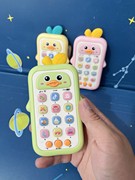 萌趣小鸭音乐手机电话3婴幼儿童早教益智儿童玩具12个月1岁8个月2