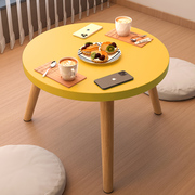 茶几小桌子现代简约小户型，客厅家用网红实木创意飘窗桌阳台小圆桌