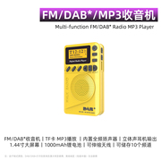 P9 DAB/FM便携收音机袖珍大屏外放TF插卡MP3充电出口欧洲
