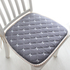 加厚坐垫家用绑带防滑椅子垫简约现代四季可用纯色可拆洗餐椅垫