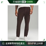 香港直邮潮奢lululemon男士slim-taperedheavy斜纹布裤子