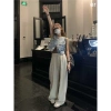 牛仔背心马甲外套女2024夏季新款外穿薄款无袖短款马夹坎肩新品