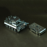 乌克兰金属拼装模型创意电动遥控玩具高难度益智坦克立体拼图