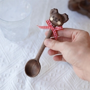 原创考拉木勺手工可爱简约小熊ins风饭勺伴手礼蜂蜜勺礼物