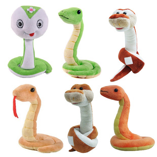 蛇玩具仿真公仔可爱毛绒蟒蛇创意儿童女孩布娃娃玩偶生肖宠物道具