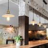 北欧复古工业风灯具铁艺单头吊灯小雨伞吊灯，餐厅吧台咖啡厅灯饰
