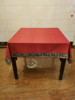 餐桌布居家布艺床头柜，罩盖布新中式多用防尘罩柜，鞋柜盖巾酒红桌布