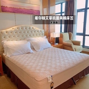 (h)艾草床笠夹棉加厚席梦思，床垫保护罩，防滑固定防尘床