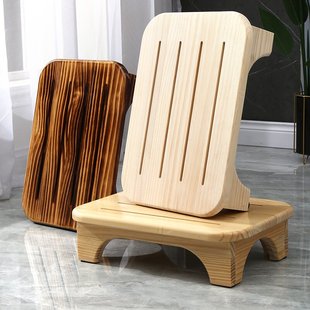 实木矮凳儿童板凳木凳床边搁脚凳沙发凳，创意现代家具北欧简约防滑