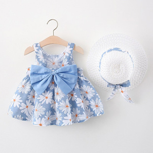 5-6-7-8-9个月女婴儿连衣裙，0-1-2-3-4岁女童宝宝纯棉，公主裙子夏装