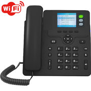 WiFi电话网络电话机座机彩屏双网口3个速拨键 SIP协议VoIP局域网互联网内部通话配合ippbx交换机深圳JW820