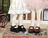 bjd.sd.dd.6分30cm娃娃鞋子，亮皮高跟百搭日常公主单鞋