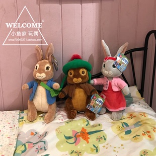 正版彼得兔故事毛绒公仔，玩具可爱小兔子，玩偶布娃娃生日圣诞节礼物