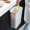 厨房垃圾桶橱柜门壁挂式收纳桶拉圾筒创意厨余分类专用垃圾篮纸篓