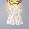 女宝宝纯棉连衣裙0-1一3岁女童，夏装裙儿童装洋气衣服婴儿夏季裙子