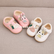 春秋季女宝宝单鞋0-1-2岁婴幼儿学步鞋子女童可爱公主皮鞋