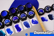DionNailArt纯色系列 克莱因蓝藏青蓝调3g罐装不可卸光疗胶