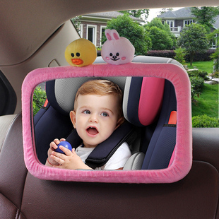 车载儿童安全座椅，专用反向婴儿反光镜，提篮后视镜车内宝宝观察镜子