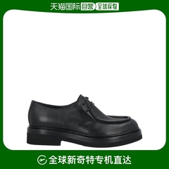 美国直邮SANTONI 女鞋 时装靴 德比鞋 真皮圆头方跟橡胶鞋底