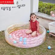 2022夏季pvc游泳池户外儿童婴儿戏水池方形，充气泳池游泳用品