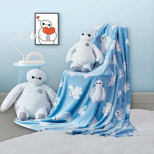 商场同款梦洁宝贝儿童a类，法兰绒毯空调被毯子午睡毛毯盖毯