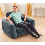 intex66551充气沙发床单人，充气沙发单人加厚充气沙发，椅凳沙发床