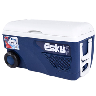 爱斯基esky保温箱65升冷藏箱车载冰箱保冷保鲜箱，海钓路亚冷链箱
