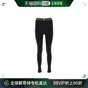 香港直邮Versace 范思哲 女士 黑色弹力尼龙打底裤 10041031A0622