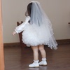 韩国正版春装公主裙，女童连衣裙生日礼服婚纱表演裙，走秀花童蓬蓬裙