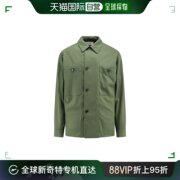 香港直邮潮奢 Lemaire 男士 长袖军装风格衬衫夹克 JA1046LF1210