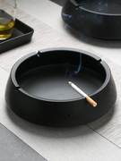 陶瓷复古家用烟灰缸中式防风烟灰缸大号客厅茶几办公室创意烟缸