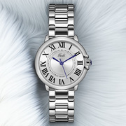 歌迪品牌轻奢网红蓝，针女表颜值经典复古腕表，女士防水石英手表