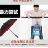 超大雨伞三人双层加厚长柄特大号加固抗风暴雨专用男女广告伞定制