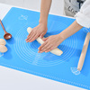 食品级加厚硅胶揉面垫面板不粘案板烘焙工具大小号家用和面垫擀面