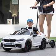 高档宝马儿童车电动四轮宝宝玩具，汽车可坐大人婴儿遥控小孩男女亲
