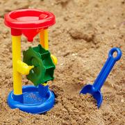 儿童沙滩玩具 玩沙戏水工具沙漏 婴儿宝宝洗澡玩具套装玩水车