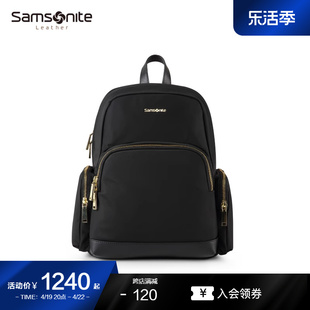 Samsonite新秀丽双肩包轻盈女包13英寸电脑包商务通勤简约背包TW2