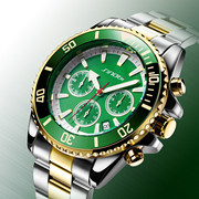 时诺比绿鬼手表男士名牌多功能，运动表十大品牌，防水夜光男款表